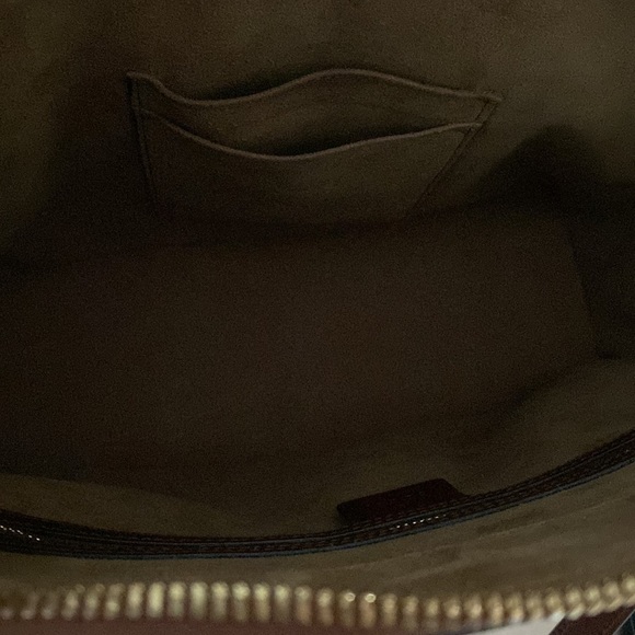 Auth GUCCI Monogram tote made in Italy - Picture 12 of 16